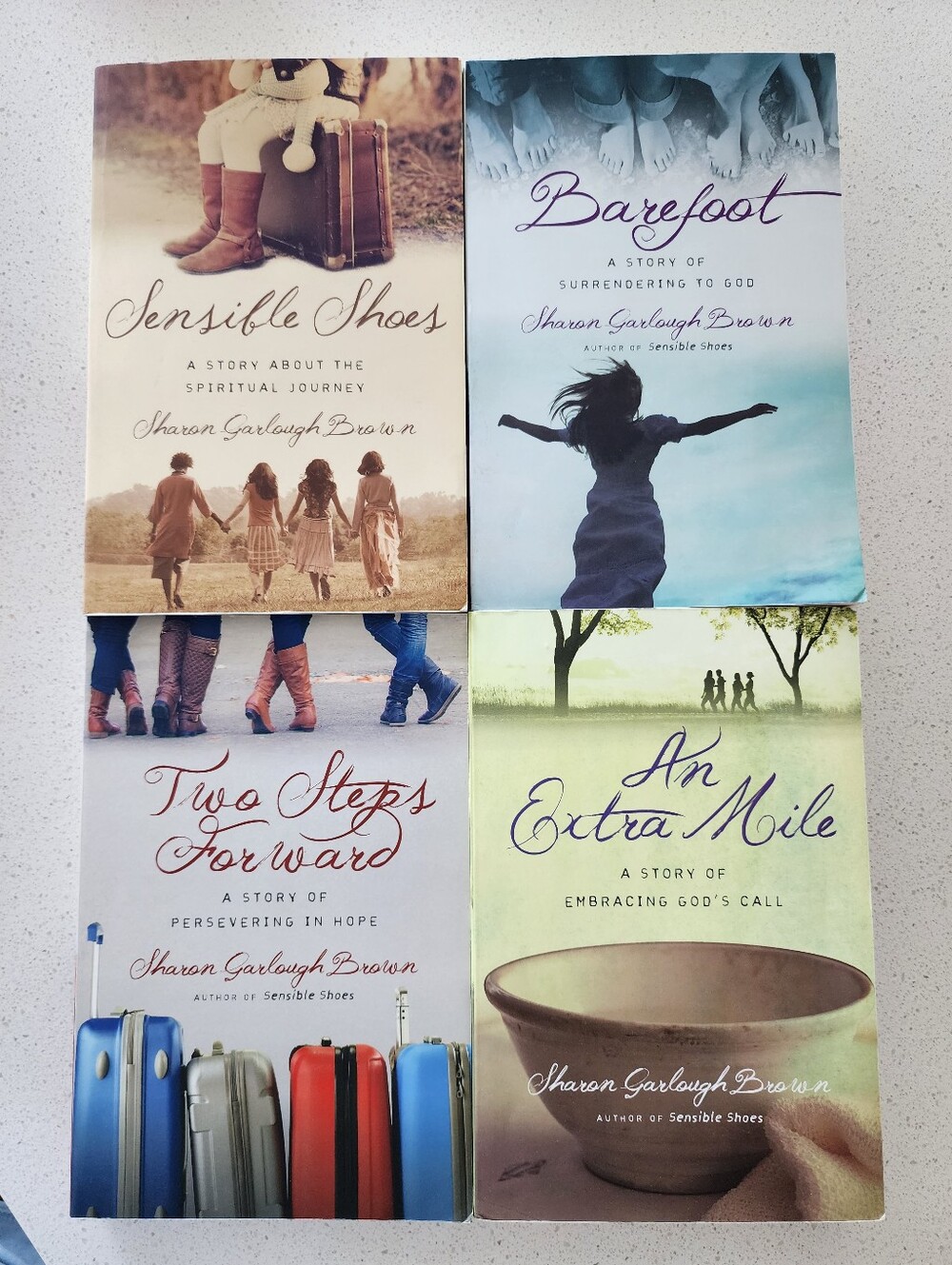 Sensible Shoes Book Series, Author Sharon Brown ISBN:	0830843345